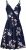 STYLEWORD Women’s V Neck Floral Spaghetti Strap Summer Casual Swing Dress with Pocket
