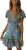 ZESICA Women’s Summer Wrap This simple random floral print go to dress is 95% Rayon and Ruffle Swing A Line Beach Mini Dress