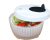 ExcelSteel Functional, Fruits, Vegetables Mini Salad Spinner, 1.4 Qt, White