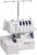 Brother Serger, DZ1234, Metal Frame Overlock Machine, 1,300 Stitches Per Minute, Removeable Trim Trap, 3 Included Accessory Feet and 2 Sets of Starter Thread