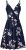 STYLEWORD Women’s V Neck Floral Spaghetti Strap Summer Casual Swing Dress with Pocket